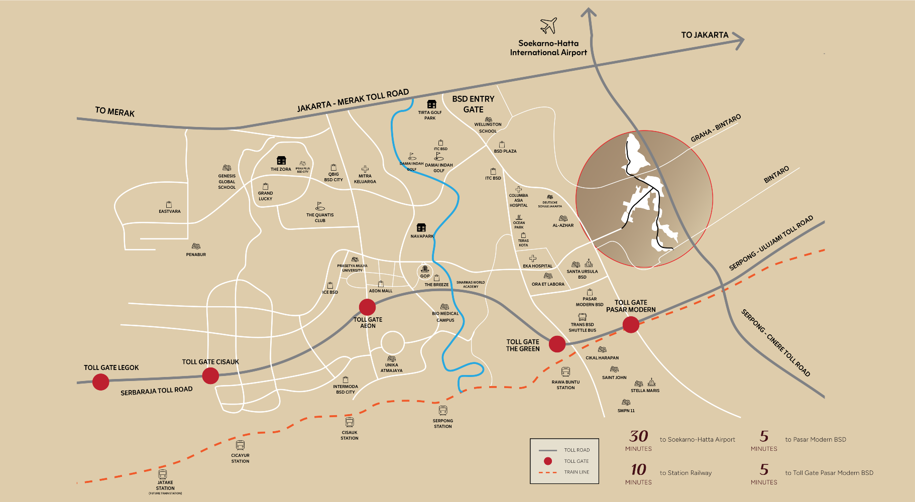 lokasi vireya bsd city